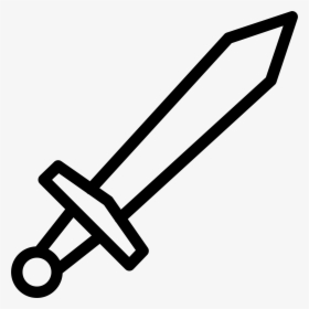 Computer Icons Sword - Sword Icon, HD Png Download, Free Download
