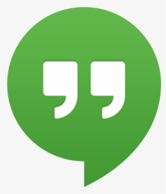 Google Hangouts - Google Hangouts Logo Png, Transparent Png, Free Download