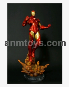 Iron Man Flying - Iron Man Bowen Statue, HD Png Download, Free Download
