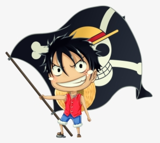 Chibi Luffy One Piece Chibi - One Piece Chibi Png, Transparent Png, Free Download
