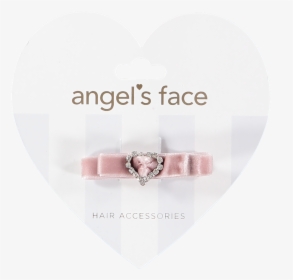 Angel"s Face Vintage Pink Velvet Hair Clip - Engagement Ring, HD Png Download, Free Download