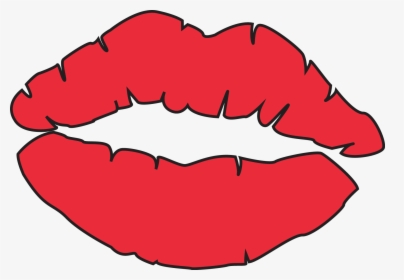 Free Lips Clip Art - Imagen De Labios Para Dibujar, HD Png Download, Free Download