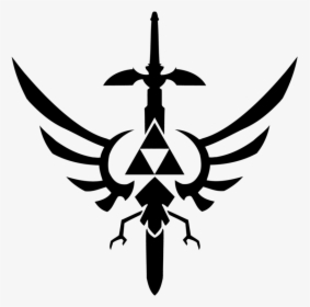 Waker Of Princess Link Wind Sword Clipart - Legend Of Zelda Skyward Sword Logo, HD Png Download, Free Download