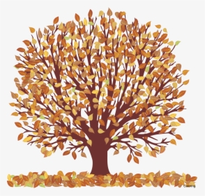 Transparent Fall Clipart - Transparent Background Fall Tree Clip Art, HD Png Download, Free Download