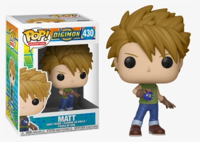 Transparent Digimon Png - Funko Pop Digimon Matt, Png Download, Free Download