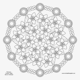 Spring Mandala Coloring Pages, HD Png Download, Free Download