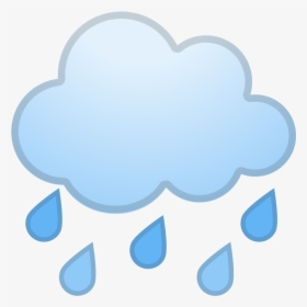 Cloud With Rain Icon - حاله واتس ريحه مطر, HD Png Download, Free Download