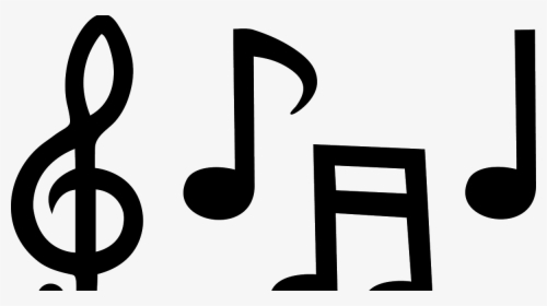 Musical Notes Template Printable Hd Png Download Kindpng