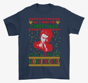 All I Want For Christmas Is George Michael Shirts - Mickey Mouse Fake Gucci Shirt, HD Png Download, Free Download