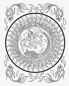 Clip Art Lisa Frank Adult Coloring Book - Celtic Knot Adult Coloring Pages, HD Png Download, Free Download