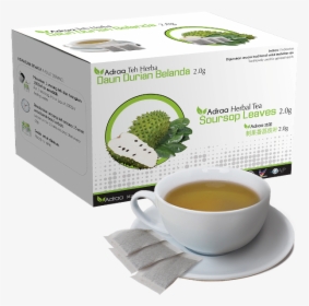 Herbal Tea Soursop Leaves - Teh Herba Adraa, HD Png Download, Free Download