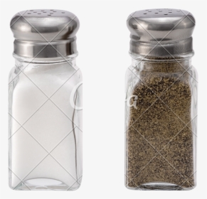 Salt And Pepper Shakers Png - Glass Salt And Pepper Shaker Set, Transparent Png, Free Download
