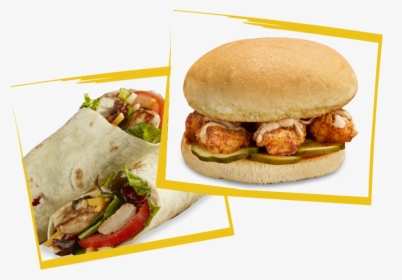 Sandwiches & Wraps - Fast Food, HD Png Download, Free Download