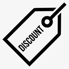 Discount Tag - Discount Png Black, Transparent Png, Free Download