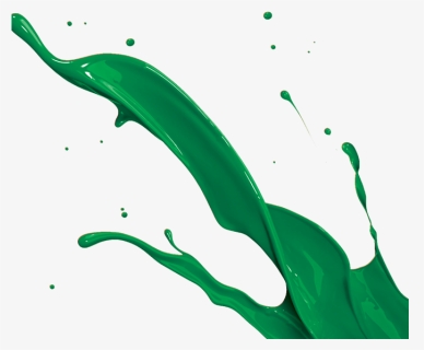 Green Paint Splatter - Green Paint Splash Png, Transparent Png, Free Download