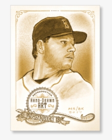 Roger Clemens 2017 Gypsy Queen Baseball Portrait Art - Gentleman, HD Png Download, Free Download