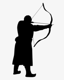 Archer Silhouette From Behind, HD Png Download, Free Download