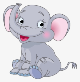 Baby Elephant Elephant Images Clip Art - Transparent Background Elephant Clipart, HD Png Download, Free Download