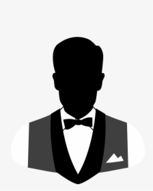 Computer Icons Education - Professiona Man Bowtie Silhouette Icon, HD Png Download, Free Download