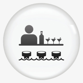 Cocktail Label Png Download - Бармен Иконки, Transparent Png, Free Download