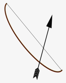Transparent Archer Silhouette Png - Amerindian Bow And Arrow, Png Download, Free Download