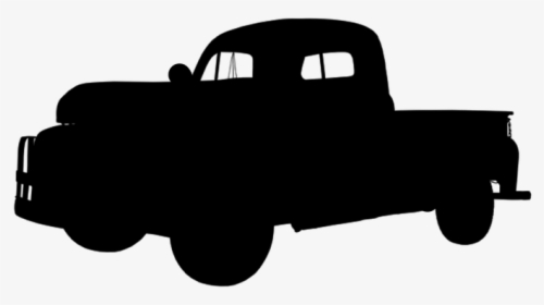 Car, Truck, Silhouette, Clipart, Sticker - Chevy Bel Air Silhouette, HD Png Download, Free Download