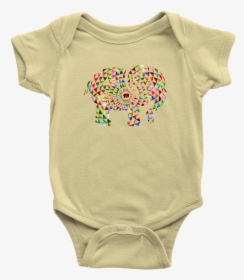 Baby Elephant Mandala Onesie "  Data-zoom="//cdn - Baby Shark Birthday Suit Baby, HD Png Download, Free Download