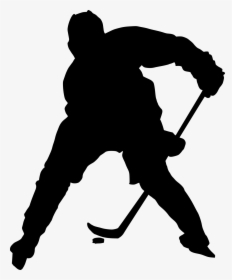 Printable Hockey Player Silhouette, HD Png Download, Free Download