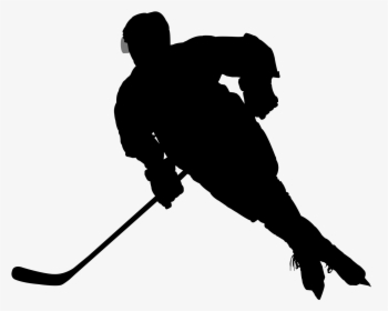 Field Hockey Stick Ice Hockey Volleyball - Hockey Player Silhouette Png, Transparent Png, Free Download