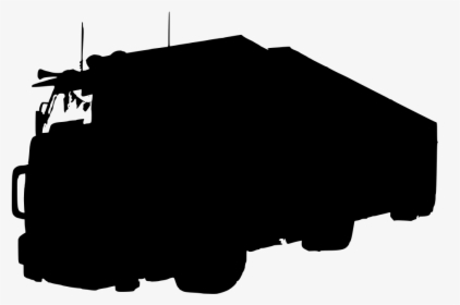 Transparent Truck Silhouette Png - Silhouette, Png Download, Free Download