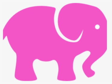Elephant Clipart Simple - Gray Cartoon Elephant, HD Png Download, Free Download