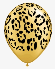 Leopard Spots 11r Gold - Cheetah Print Balloons, HD Png Download, Free Download