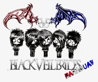 Adorable, Art, And Cc Image - Black Veil Brides Drawings, HD Png Download, Free Download