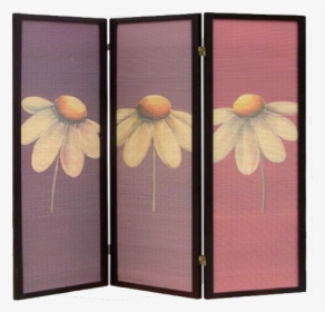 Folding Screen Room Divider- Flower - Room Divider Png, Transparent Png, Free Download