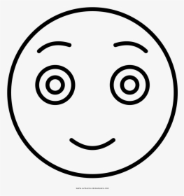 Shocked Coloring Page - Circle, HD Png Download, Free Download
