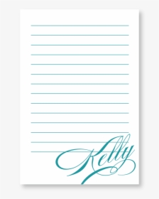 Custom Notepad Personalized Small Lines, HD Png Download, Free Download