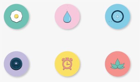 Fitness Icons - Circle, HD Png Download, Free Download