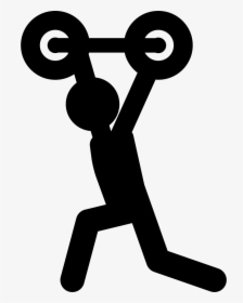 Weightlifting Silhouette Svg Png Icon Free Download - Weight Lifting Png Icon, Transparent Png, Free Download