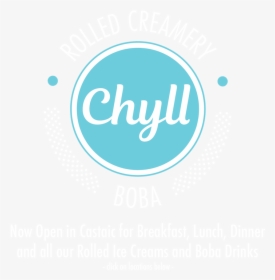 Chyll Rolled Creamery And Boba - Trakinvest, HD Png Download, Free Download