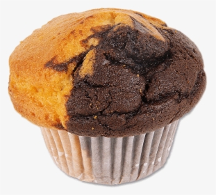 Muffin Vanilla And Chocolate - Muffin Vainilla Y Chocolate, HD Png Download, Free Download