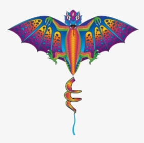 Image Of Xkites Dragon Cloudpleasers Kite - Dragon Drawing For Kite, HD Png Download, Free Download