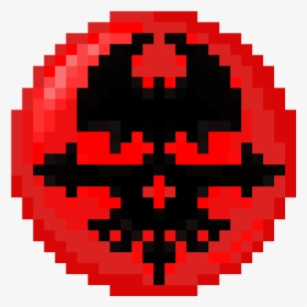 Red Skull Pin - Deadpool Logo Pixel Art, HD Png Download, Free Download