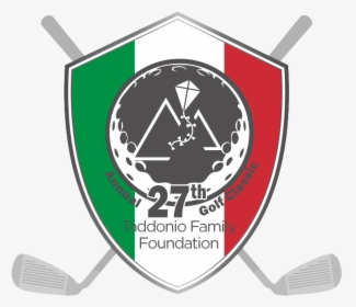 Italian Logo - Shield With Golf Clubs, HD Png Download, Free Download
