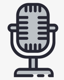Microphone 🎙 Microphone Mic Vector Sketch Logo Illustration - Mic Logo Png, Transparent Png, Free Download