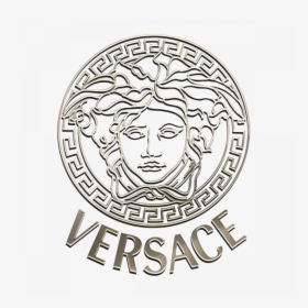 Silver Versace Logo Png, Transparent Png - kindpng