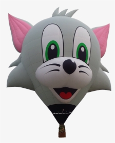 Cartoon Character Hot Air Balloon, HD Png Download, Free Download