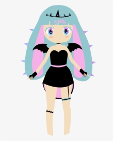 Transparent Pastel Goth Clipart - Cartoon, HD Png Download, Free Download