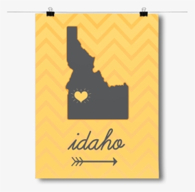 Idaho State Chevron Pattern - Map Of Idaho Colleges, HD Png Download, Free Download