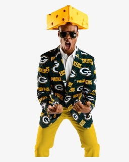 Men"s Green Bay Packers Blazer - Green Bay Packers Suit, HD Png Download, Free Download