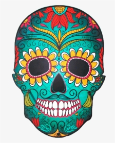 Creative Dia De Los Muertos Skull, HD Png Download, Free Download